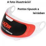 Plexi Lazer LZR bukósisakokra – Áttetsző képe